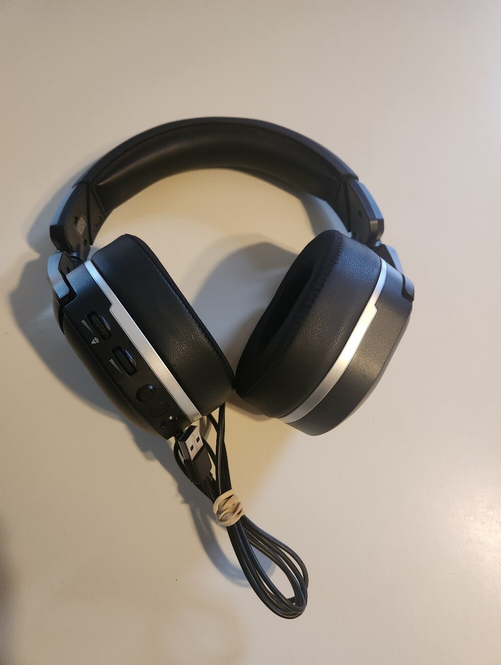 Wireless Over-Ear Headphones - Black